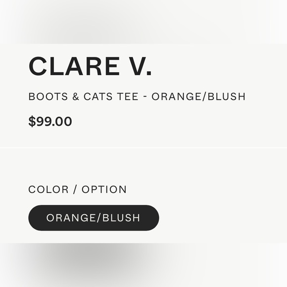 Clare V. Boots & Cats ClassicTee - NWT - Picture 5 of 6